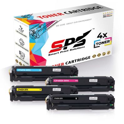 4er Multipack Set Kompatibel für HP Color Laserjet Pro MFP M277N (B3Q10A) Drucker ...