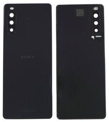 Original Sony Xperia 10 II Akkudeckel Backcover Gehäuse Schwarz Gut