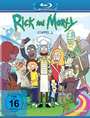 Rick & Morty - Staffel 2 (BR) - WARNER HOME - (Blu-ray Video / Zeichentr.)