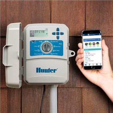 Hunter Steuergerät X2-801E Außenbereich Hydrawise Software Wifi fähig 8 Stationen
