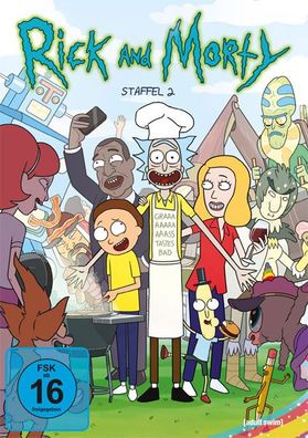 Rick & Morty - Staffel 2 (DVD) - WARNER HOME - (DVD Video / Zeichentr.)
