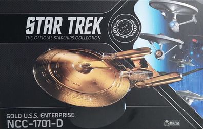 Star Trek 18K Gold XL: USA Enterprise NCC-1701-D Limited Edition Adler