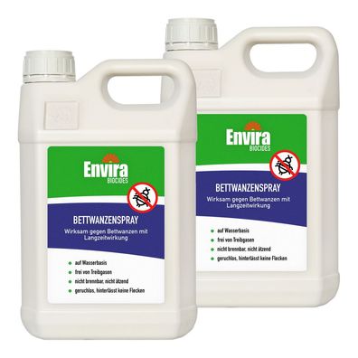 ENVIRA Bettwanzenspray 2 X 5L