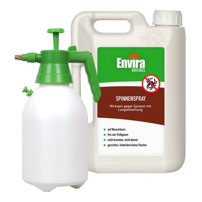 ENVIRA Spinnenspray 2L + 2L Drucksprüher