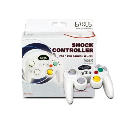 Gamecube Controller / GAME PAD von EAXUS WEISS in OVP
