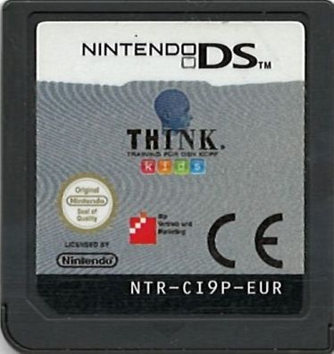 Think Kids Spiel dich Schlau Nintendo DS DSi 3DS 2DS - Ausführung: nur ...
