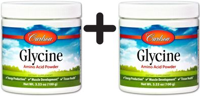 2 x Glycine, Amino Acid Powder - 100g