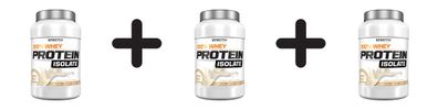 3 x 100% Whey Protein Isolate, Vanilla Cream - 908g