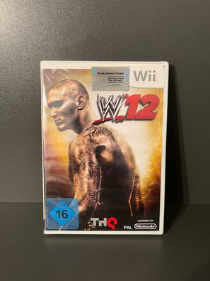 WWE '12 Wrestling, Nintendo Wii, 2011, DVD-Box, refurbished, resealed, neuwertig
