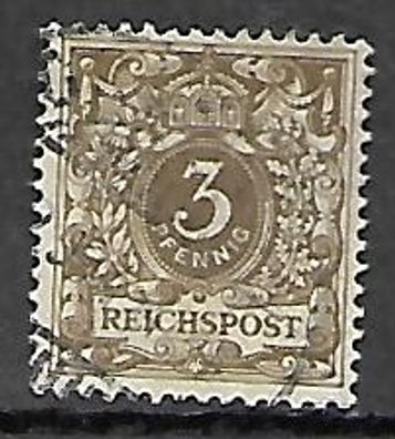 Deutsches Reich gestempelt Michel-Nummer 45