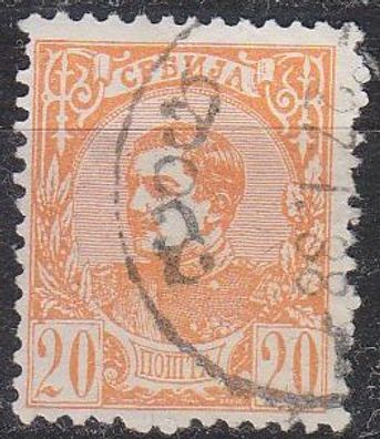 Serbien SERBIA [1880] MiNr 0024 a ( O/ used )