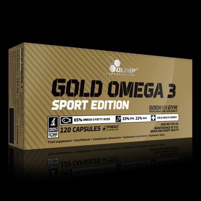 Olimp GOLD OMEGA 3 SPORT Edition 2 x 120 Kapseln