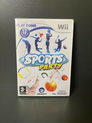 Sports Party, Nintendo Wii, refurbished, resealed, neuwertig