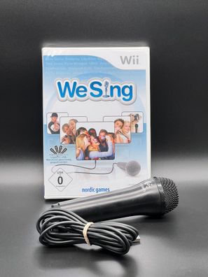 We Sing, Nintendo Wii, Inkl Mikro, refurbished, resealed, neuwertig