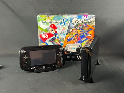 Nintendo Wii U Spielekonsole - Mario Kart 8 und Splatoon Premium Pack 32GB...