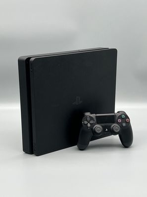 Sony Playstation 4 Slim / Controller / 1TB / Mattschwarz / Refurbished/ Neuwertig