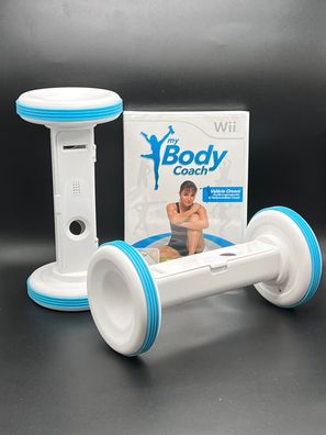 My Body Coach + Hanteln / Nintendo Wii / Refurbished / Kratzerfrei