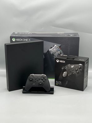 Xbox One X / 1TB / Konsole mit Elite Series 2 Controller - Schwarz-Refurbished