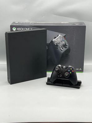 Microsoft Xbox One X-1TB Spielekonsole-Schwarz-Refurbished-Topzustand-inkl OVP