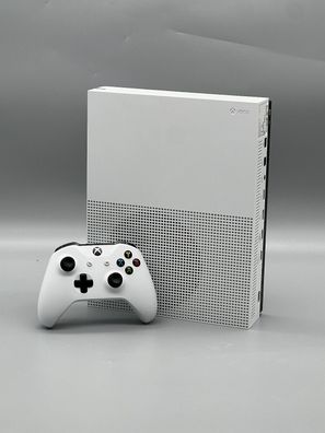Microsoft Xbox One S / Spielekonsole / Weiss / Refurbished / Topzustand