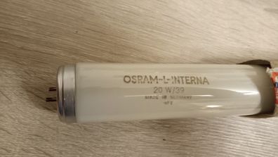 Osram-L-INTERNA 20 W/39 Made in Germany LeuchtStoffRöhre dimmbar warmweiss
