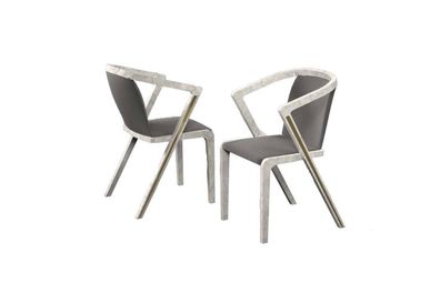 Luxus Stuhl Modernen Design Esszimmer Lehnstuhl Stühle Polster Möbel