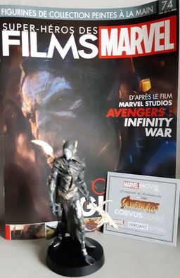 MARVEL MOVIE Collection #29 Corvus Glaive Figurine (Avengers: Infinity War) englische