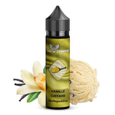 OWL Flavour Longfill Vanille Custard Vanillepudding 5ml in 60ml 0 mg