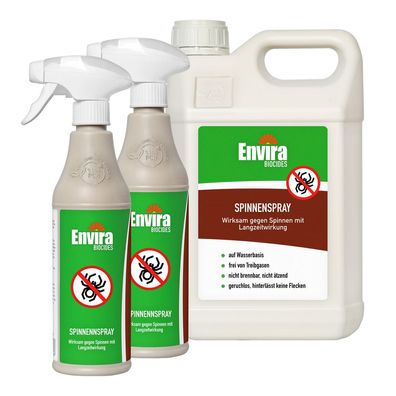 ENVIRA Spinnenspray 2 X 500ML + 5L