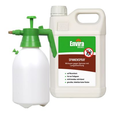 ENVIRA Spinnenspray 5L + 2L Drucksprüher