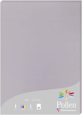 Clairefontaine 24232C - Packung mit 25 Blatt Briefpapier Pollen DIN A4 21x29,7cm, ...