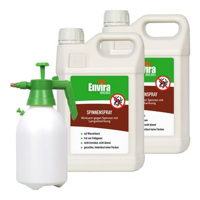 ENVIRA Spinnenspray 2 X 5L + 2L Drucksprüher