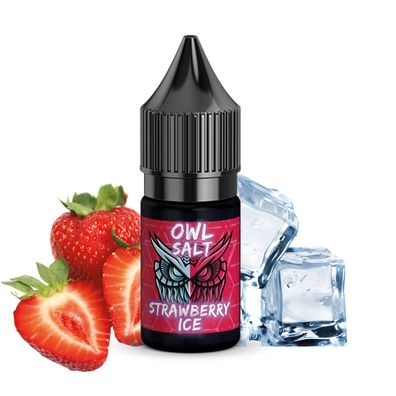 OWL SALT Nikotinsalzliquid Strawberry Ice 10 ml