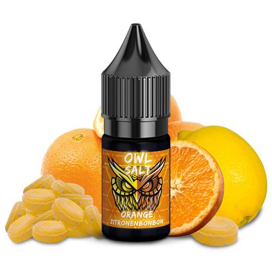 OWL SALT Nikotinsalzliquid Orange Zitronenbonbon 10 ml