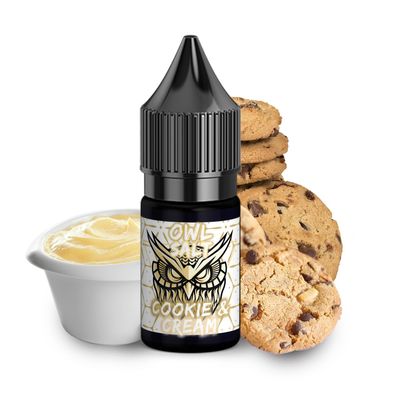 OWL SALT Nikotinsalzliquid Cookie & Cream 10 ml