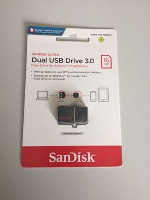 SanDisk Ultra Dual Drive m3.0 16GB USB-Stick