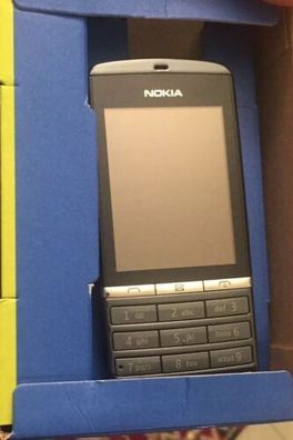 Nokia Asha 300 - Graphite (Ohne Simlock) 100% Original! Top Zustand!!