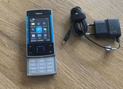 Nokia X3-00 - Silberblau (Ohne Simlock) 100% Original !! Unbenutzt!!