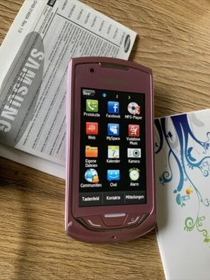 Samsung GT S5620 Monte - Pink (Ohne Simlock) 100% Original Neu!!