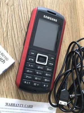 Samsung GT-B2100 - Scarlet Rot (ohne Simlock)100% Original !! Top Zustand !!