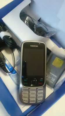 Nokia 6303i - Silber (Ohne Simlock) Unbenutzt !!!100% Original!!
