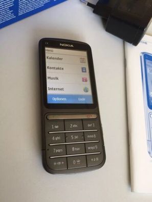 Nokia C3-01 - Grau (Ohne Simlock) Smartphone gut erhalten !!