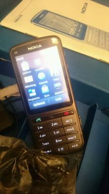 Nokia C3-01 - Grau (Ohne Simlock) Smartphone