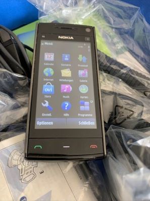 Nokia X6-00 Navi Edition - 16GB - Schwarz (Ohne Simlock) Smartphone Top !!