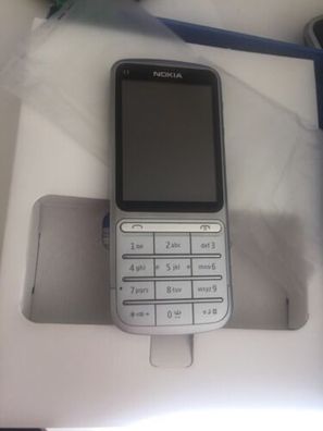 Nokia C3-01.5 - Silber (Ohne Simlock) 100% Original !in gutem Zustand!!