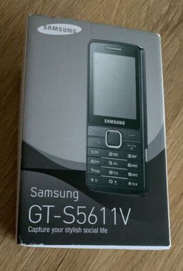 Samsung GT S5611V - Metallic Silver (Ohne Simlock) 100% Original!! Neu!!