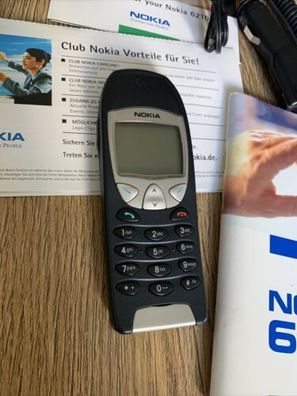 Nokia 6210 - Schwarz (Ohne Simlock) 100% Original!! Top Zustand!!