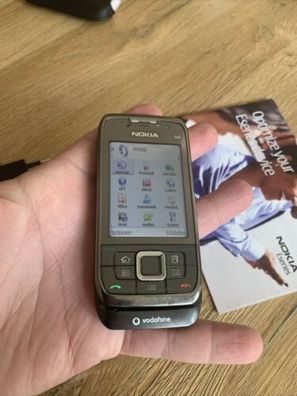 Nokia E66 - Stahlgrau (Ohne Simlock) Smartphone Gut erhalten!!100% Original !!