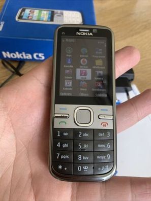Nokia C5-00 - Warm Gray (ohne Simlock) 100% Original!! Top Zustand !!
