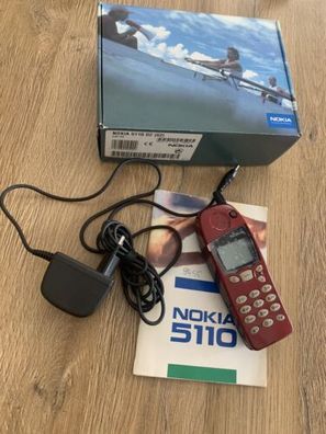 Nokia 5110 - Rot (Ohne Simlock) Wie Neu!